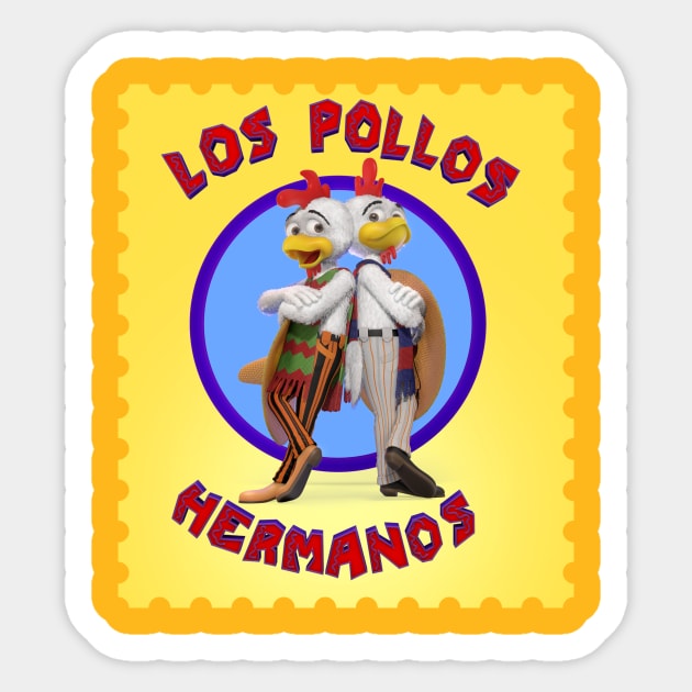 Los Pollos hermanos Sticker by Stamp